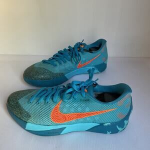 Nike KD 8 Teal Orange Kevin Durant Basketball Shoes Men’s 11.5 Collection Rare
